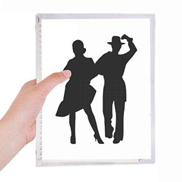 Imagem de Caderno Duet Dance Sports Performance Dancer Caderno de folhas soltas diário recarregável de papelaria