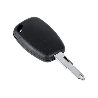 Imagem de Remoto de entrada sem chave, substituição de bateria de chaveiro Dodge, lâmina em branco 2 botões para carro chave
