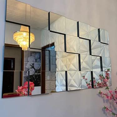 Imagem de Espelho Decorativo 3D Painel Placa Vidro Liverpool Para Montar