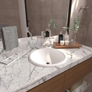 Imagem de Kit Cuba Sobrepor Lume com Válvula ABS e Torneira DL05