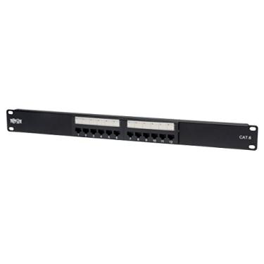 Imagem de Tripp Lite 12 portas 1U Montagem em rack Cat6 110 Patch Panel 568B, RJ45 Ethernet (N252-012)