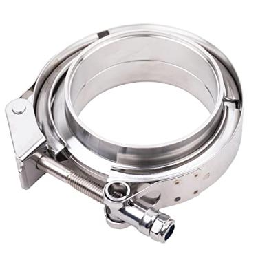 Imagem de TEXALAN (R) Braçadeira de escape Turbo Downpipe de liberação rápida 304 de aço inoxidável 304