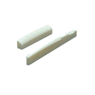 Imagem de Rastilho - Nut 43mm P-guitarra E Violão Aço 100% Osso - Csk1