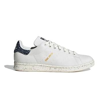 Imagem de adidas Originals Tênis masculino Stan Smith, Core branco/branco/tinta Legend, 7.5
