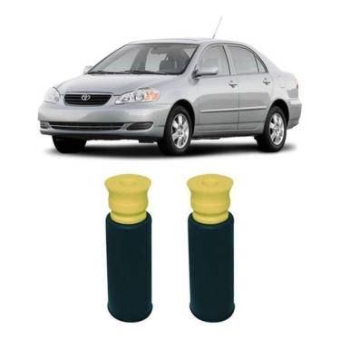 Imagem de 2 Coifa Batente Guarda Pó Traseiro Corolla 2002 2003 2004 05