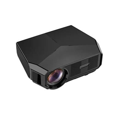 Imagem de Projetor de LED 1080p, projetor de vídeo Full HD para apresentação de PowerPoint de negócios, home theater, compatível com laptop, Android, TV, AV, HDMI, USB