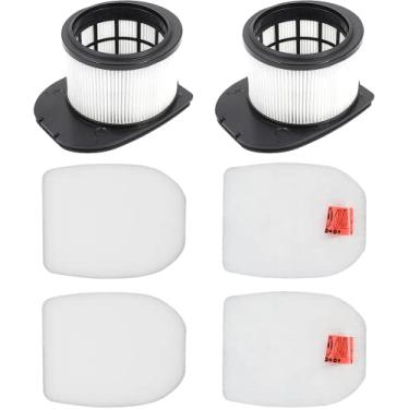 Imagem de Pacote com 6 filtros de substituição para aspirador sem fio Shark IZ862H Stratos, compatível com aspirador vertical Shark IZ862H, inclui 2 HEPA + 2 filtros de espuma + 2 kits de filtros de feltro