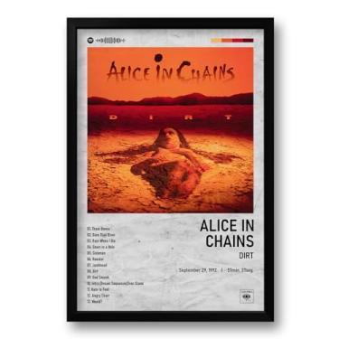 Imagem de Genérico - Quadro Álbum Spotify Dirt - Alice in Chains - 40x60cm
