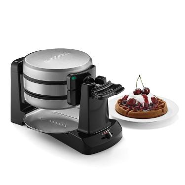 Imagem de Cuisinart - Máquina de Waffle Belga Duplo Flip - Aço Escovado-WAF-F40