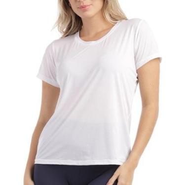 Imagem de Camiseta Fitness DelRio Feminina T-Shirt em Microfibra-Feminino