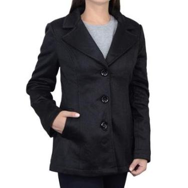 Imagem de Casaco Feminino Facinelli By Mooncity Preto - 610226-Feminino