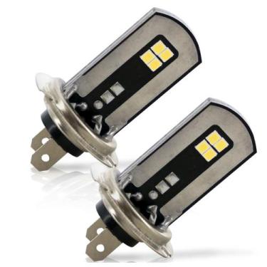 Imagem de Lâmpada LED H7 Slim 6.500K 12V a 24V Luz Branca - Autopoli