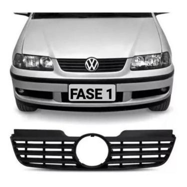 Imagem de Grade Radiador + Moldura C/Furo Gol Parati Saveiro G3 Fase 1 - 5259374