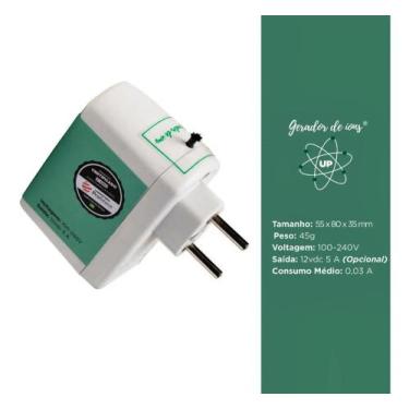 Imagem de Gerador De Íons Up Ionizador E Purificador De Ar - Therapy - Upower