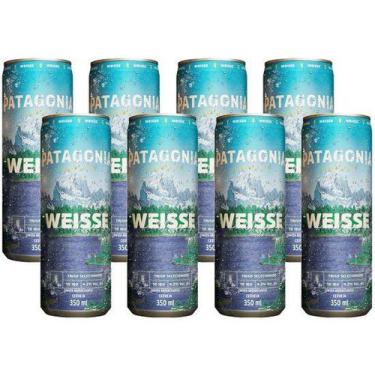 Imagem de Cerveja Patagônia Weisse 8 Unidades Lata - 350ml