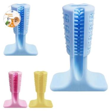 Imagem de Brinquedo Limpeza Dental Cães - Combate ao Mau Hálito - Arts, Amarelo