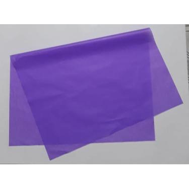 Imagem de Papel de seda 50x70 lilás escuro ac25 - pacote com 100 folhas - ART CO
