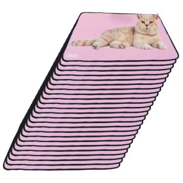 Imagem de 24 Tapetinhos Macios para Dormir Pet Antipulgas Antipulgas 200 Lavagen