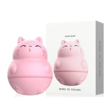 Imagem de Estimulador de Clitóris Formato Gatinho com Língua com 12 Modos de Mov