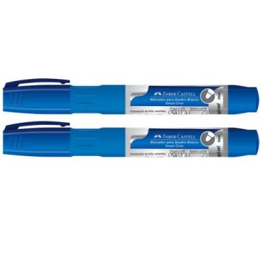 Imagem de Marcador Quadro Branco Recarregável Faber Castell Caneta Kit - Faber-C