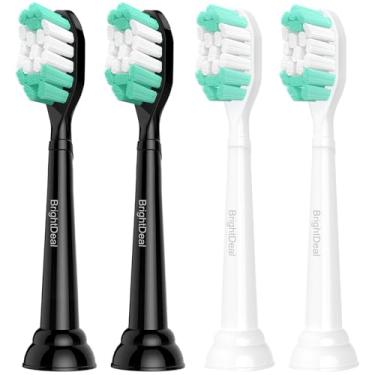 Imagem de BrightDeal Cabeças de escova de dentes de substituição para Philips Sonicare ProtectiveClean 4100 5100 6100 DailyClean DiamondClean EasyClean PowerUp Plaque Control Gum Health C2 G2 HX6817/01