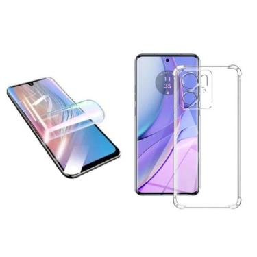 Imagem de Capa Transparente Compatível Com Moto Edge 40 Neo + Hidrogel - Dsitrbu