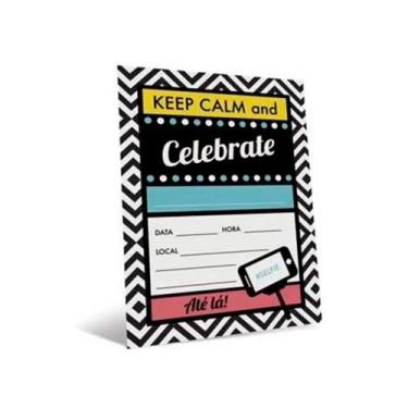 Imagem de Convite - Keep Calm  - 1 unidade - Cromus - Rizzo