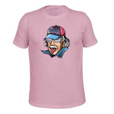 Imagem de Camiseta Plus Size Unissex Malha 30.1 E-mc - Surprass, Rosa, G4