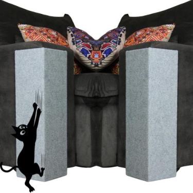 Imagem de Arranhador para Gatos E Protetor Sofá De Quina 2 Peças - Au Au Miau Co