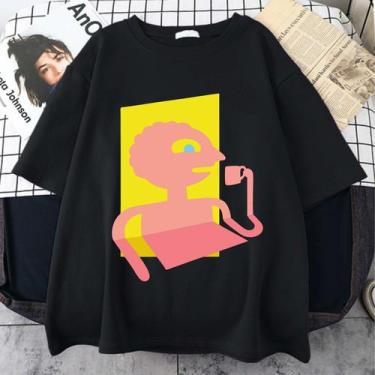 Imagem de Camiseta Adventure Time Mestre Dos Desejos - sneko, Black, GG blusinha