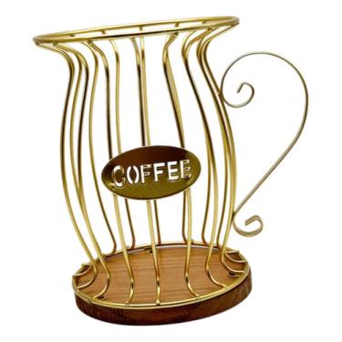 Imagem de Cesta Porta-filtro De Café, Suporte Para Papel De Ouro Suporte para café