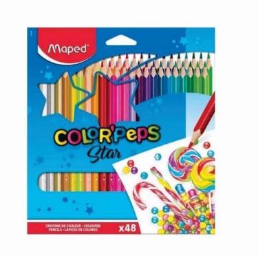 Imagem de Lápis de Cor Maped Color Peps Star 48 Cores 