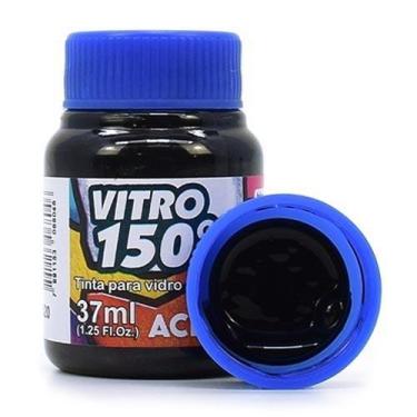 Imagem de Tinta Vitro 150 Acrilex 37ml, 520 - PRETO