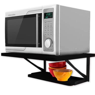 Imagem de Prateleiras Suporte para Fornos Microondas - Kit-2z PR - Multivisão