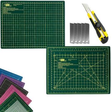 Imagem de Base de Corte A3 45x30cm Dupla Face AutoCura Multiuso Estilete Profiss