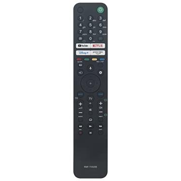 Imagem de Controle remoto de voz substituído RMF-TX520E RMFTX520E adequado para Sony TV BRAVIA TV Series KD-55X80J KD-65X80J KD-43X80J KD-50X80J KD-55X85J KD-65X85J KD-75X85J KD-75X85J