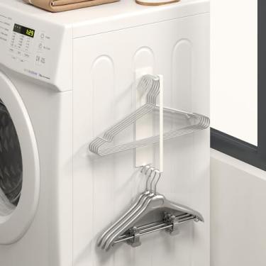 Imagem de Conjunto de cabides brancos padrão (1, branco)