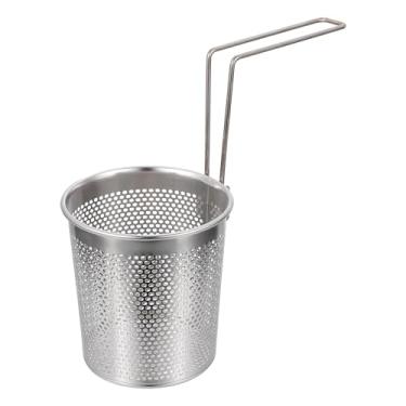 Imagem de Rede De Pesca Cestos De Fritadeira Melhor Pão Coador De Macarrão Peneira De Fritura Macarrão De Malha Filtro De Escumadeira Porta Fritas Aço Inoxidável Cesta Escorredor De Macarrão