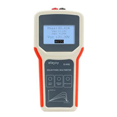 Imagem de Painel fotovoltaico portátil portátil multímetro automático/manual de detecção de MPPT painel solar testador de MPPT com display de luz de fundo lcd ferramenta de teste de tensão de circuito aberto