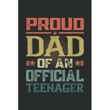 Imagem de Proud Dad of an Official Goodnager 13Th Birthday 13 Years Old Funny: HEARTS JOURNAL: 6" x 9", 110 Pages, Lined Journal & Diary for Writing & Notes for ... Women, Memo Diary Subject Notebooks Planner.