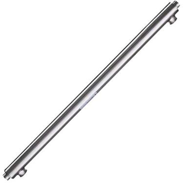 Imagem de AB Trocador de calor de braço lateral de 83 cm, trocador de calor de aleta de parede única, aço inoxidável aprimorado, aquecedor de água 304 2,5 cm FNPT e água fria de 3/10.2 cm FNPT 18.500 Btu/h