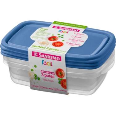 Imagem de Cj.Pote Sanremo 785Ml-Sr165 C/03 - SANREMO MP
