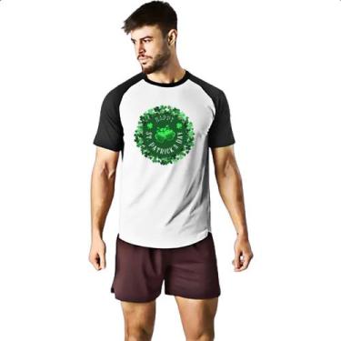 Imagem de Camiseta Raglan Happy St Patricks Day - Alearts, G