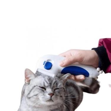 Imagem de Pente Elétrico Mata Pulgas E Carrapatos Remove De Pets - Vil