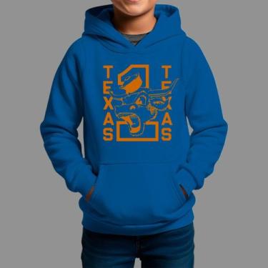 Imagem de Moletom Canguru Infantil Basico Moda De Country confortável Inverno Ca