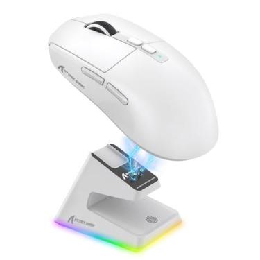 Imagem de Mouse Gamer Sem Fio ATTACK SHARK X6 - Leve com RGB