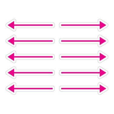 Imagem de Setas Direcionais Magnéticas DCM Solutions Rosa (Conjunto com 5)