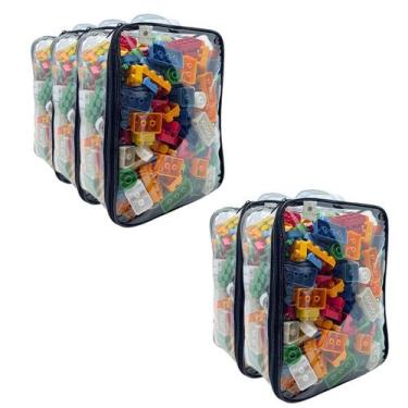 Imagem de Kit 5 Organizadores de Brinquedo de Praia Quarto Armário Bagagem  Viag