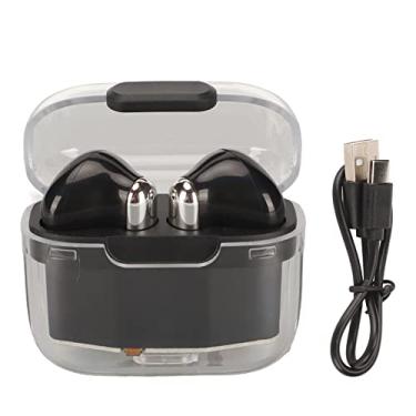 Imagem de Fones de ouvido para tradução de idiomas, fone de ouvido Bluetooth 5.3, suporte para 144 idiomas, fone de ouvido para tradução com estojo transparente para estudo de viagens de