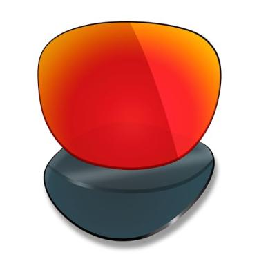 Imagem de Mryok Lentes de substituição UV400 compatíveis com Ray-Ban RB4140 49 mm - Vermelho fogo